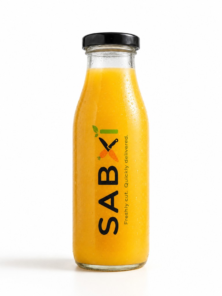 SABXI Fresh Juice bottle
